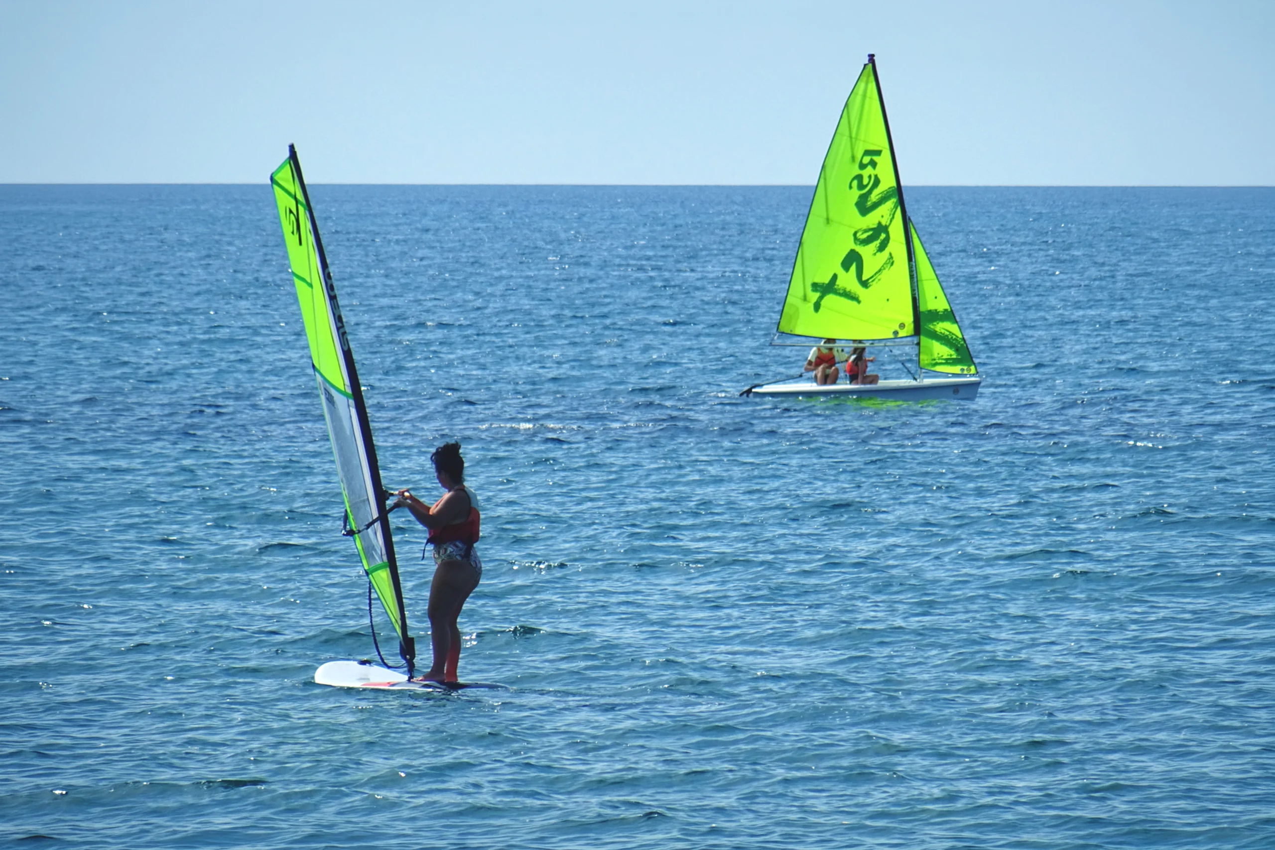 Corsi WindSurf Golfo di Baratti con istruttore - Blu Barattti