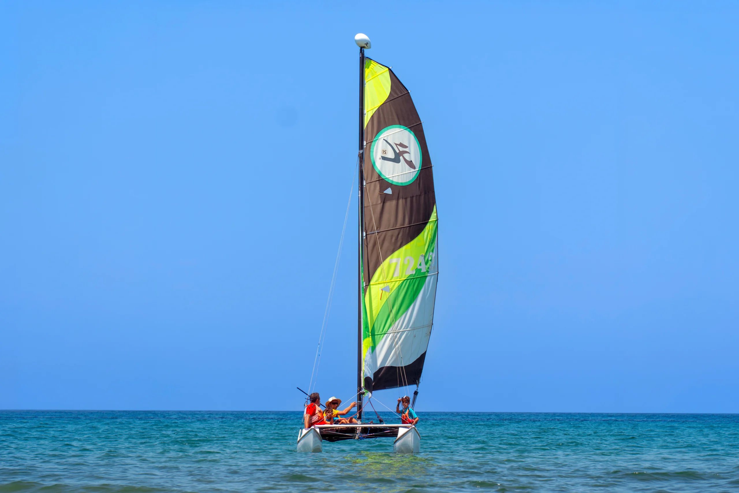 Corsi di vela Golfo di Baratti con istruttore - Blu Barattti